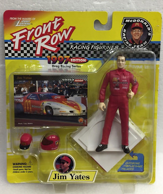 1997 Johnny Lightning FRONT ROW Jim Yates Figure Drag Racing Series-NIB 