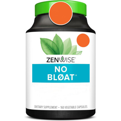 Zenwise, No Bloat, 160 Veg. Kapseln - Blitzversand