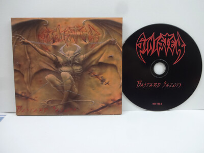 Sinister   Bastard Saints CD 1997 Nuclear Blast America (NB 183-2) DIGIPAK METAL