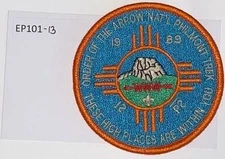Boy Scout Philmont Scout Ranch 1989 Order Of The Arrow National Philmont Trek