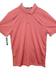 NEW NWT Nike Golf 3 BUTTON Dri-Fit S/S Victory Polo Shirt RED Men's S 891881-613