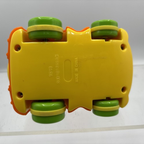 Super Cute Eyes Wiggle Rolling Colorful Preschool Car TOYI City 4" x3" x 2.5" - Picture 6 of 7