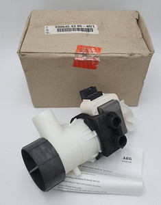 Laugenpumpe AEG 899645430540/1 HANNING mit Pumpenkopf und Sieb Waschmaschine