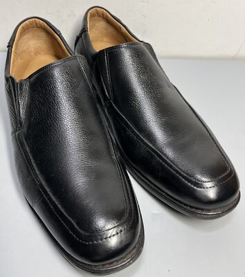 Men Business Leather Lined Classic Slip On Loafers Dress  display picture 1