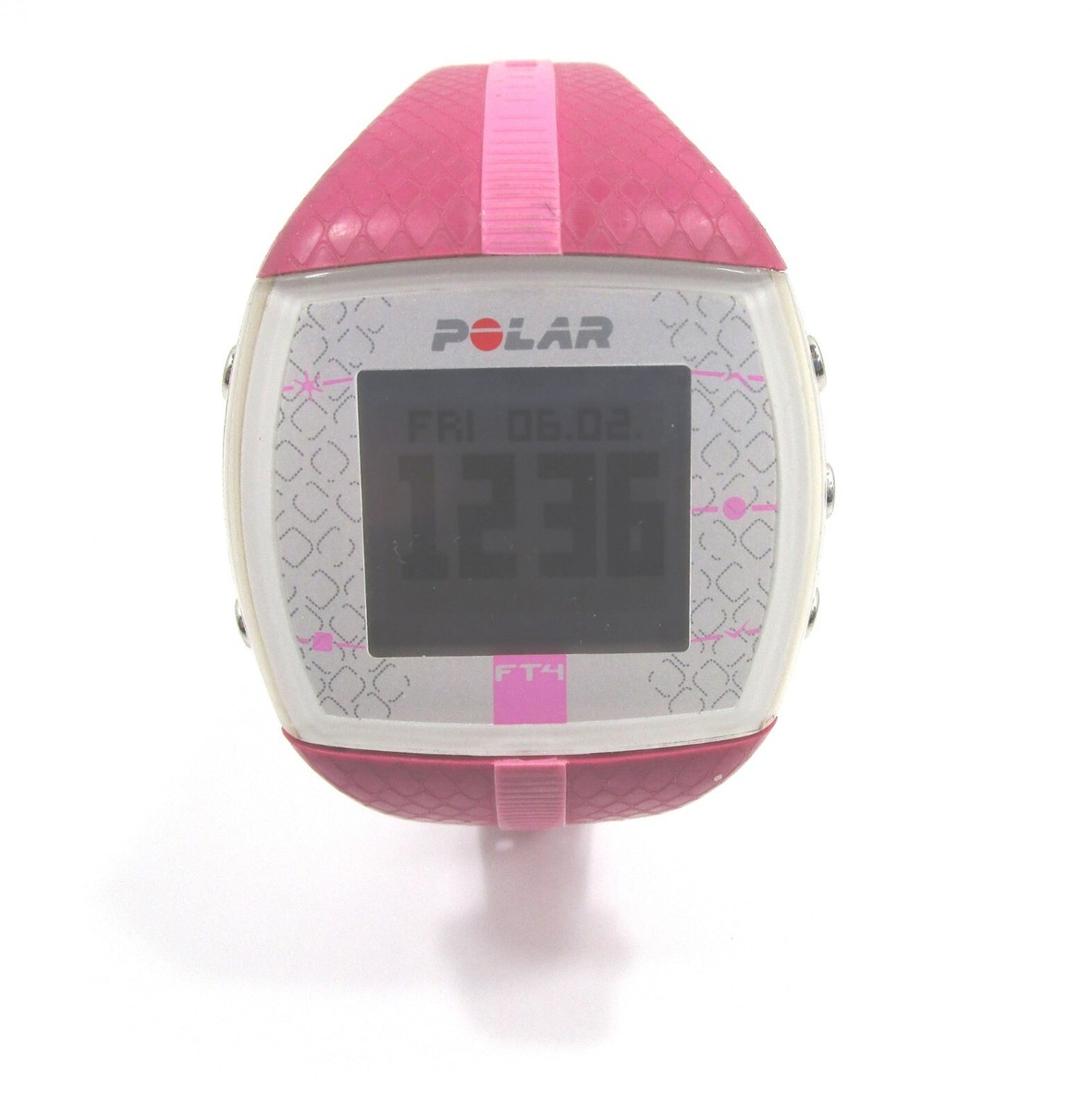 POLAR FT4 Heart Rate Monitor Watch Pink With BONUS Extra NEW  display picture 3