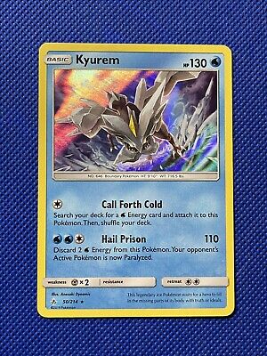 Reshiram, Zekrom & Kyurem - 3 Card Holo Pokémon Set, Legendary Rare Pokémon  NM