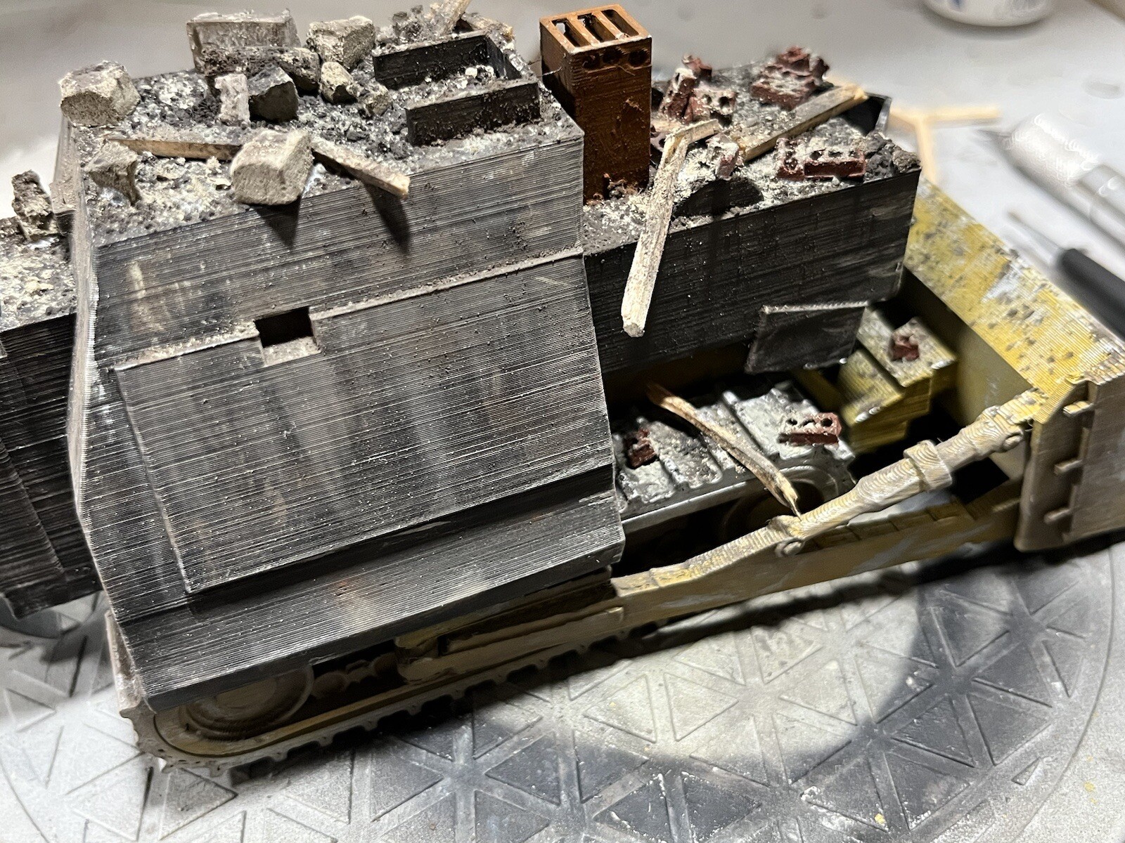 Large 7” Custom Detailed Killdozer Model Only (Pre Order) | eBay
