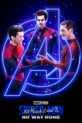 Marvel Spider-Man No Way Home Metal Poster Tom Holland 7x11 12x18