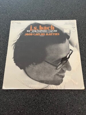Bach ''The Well-Tempered Clavier'' Joao Carlos Martins Vol 3 LP CS2043 New/Sealed