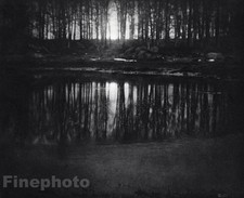 1904/63 Vintage EDWARD STEICHEN Mamaroneck New York Lake Landscape Photo Gravure