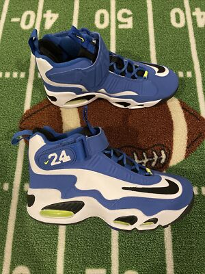 Nike Air Griffey Max Varsity Royal/Volt/White/Black DJ5162-400 GS Sz 7Y 