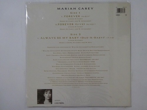 Mariah Carey Forever Columbia 663477 6 EU sealed VINYL LP - Imagen 2 de 3
