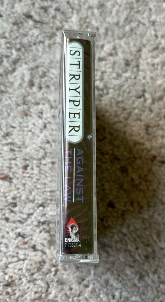 Stryper ~1990 Original Against The law USA Cassette Tape~ Factory Sealed/NEW - Image 2 of 4