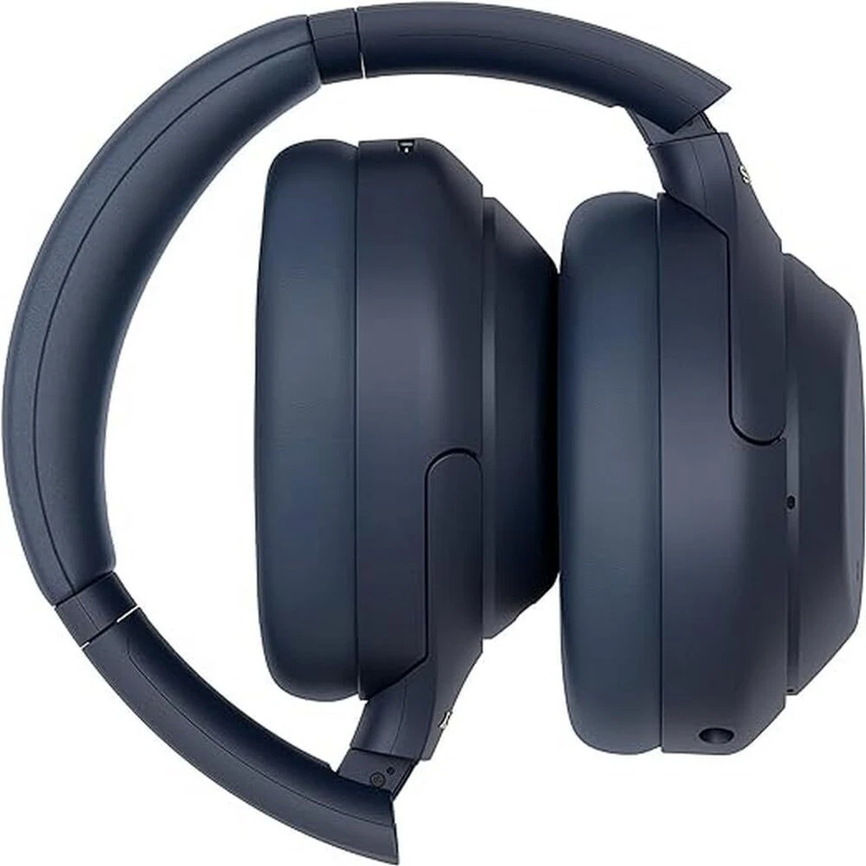 Cuffie wireless Sony WH-1000XM4 co cancellazione del rumore stile over-ear blu B - Immagine 2 di 4