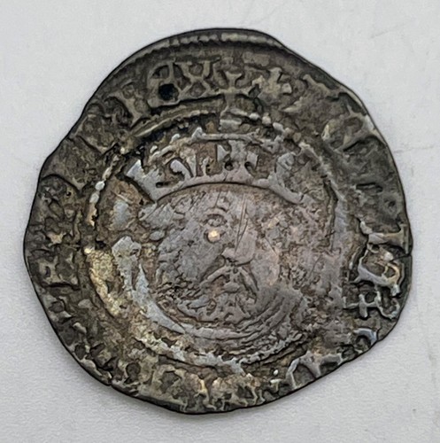 1544-1547 Great Britain Henry VIII 1/2 Groat England 3rd Coinage London SP-2375