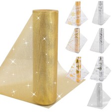 Time to Sparkle 29cm X 26M Organza Roll Party Wedding Xmas Decoration Bows Wraps