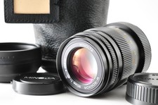 Minolta M-ROKKOR 90mm f/4 Leica M Lens w/Hood Case Oil on Blades From JAPAN #286