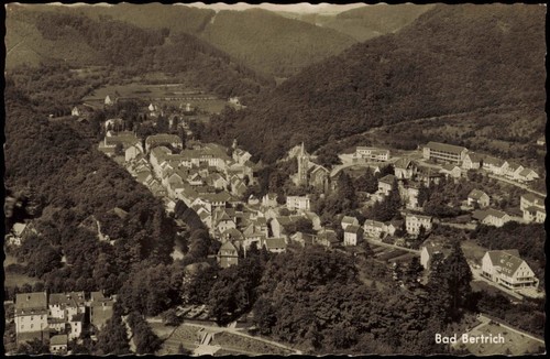 Ansichtskarte Bad Bertrich Panorama-Ansicht, Gesamtansicht 1962 - Bild 2 von 3