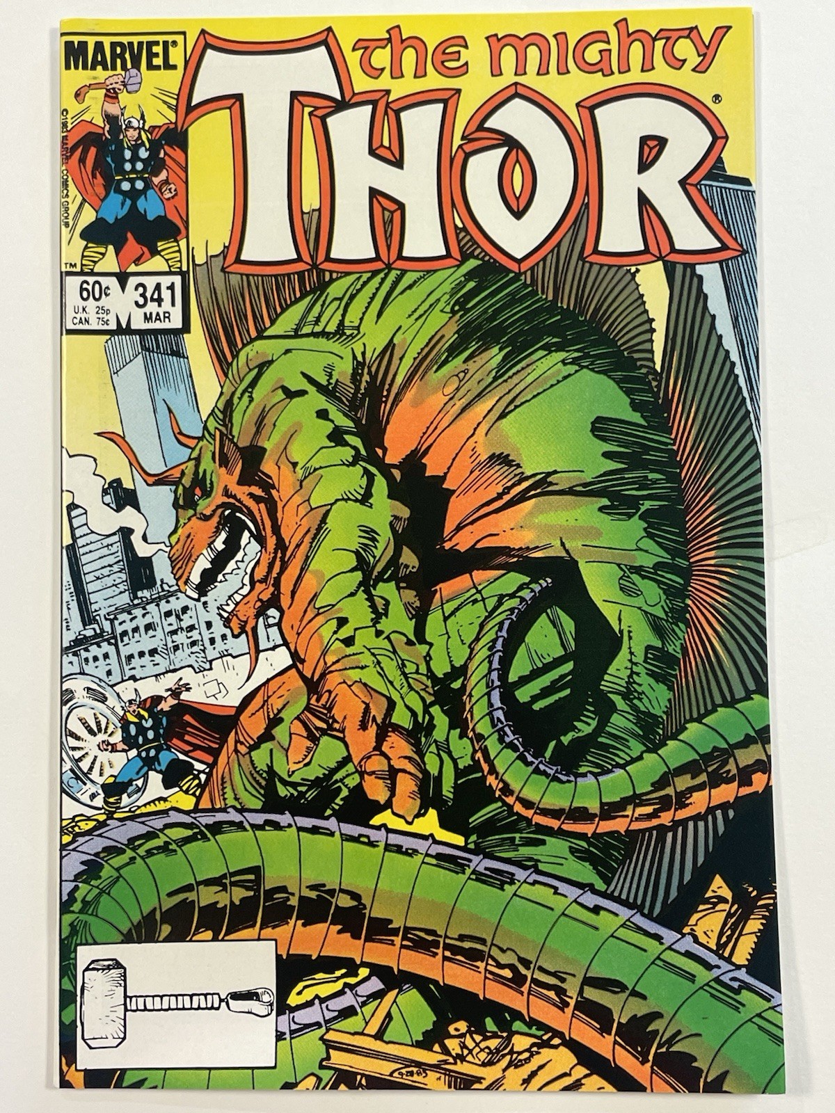The Mighty Thor #341 (Marvel Comics March 1984)