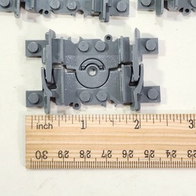 Flexible Train Track 64022 for LEGO City Railway RC Train Sets 82pc Lot Gray
