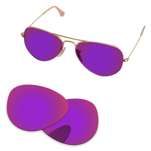 Lenslog Polarized Replacement Lens For-Ray-Ban Aviator RB3025 58mm Options - Afbeelding 14 van 19