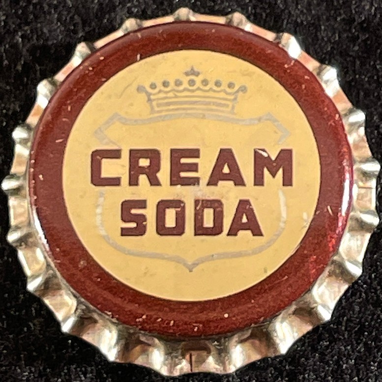 CANADA DRY CREAM SODA VINTAGE UNUSED CORK LINED BOTTLE CAP NEW YORK NY CROWN OLD