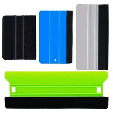 New Plastic Squeegee Set 8IN/6IN/5IN/4IN Window Tint Squeegee Vinyl Wrap Squeege