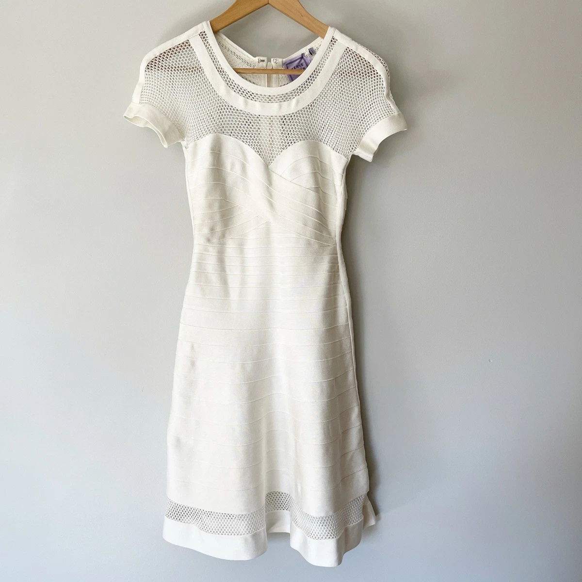 Herve Leger Women's White for sale | eBay