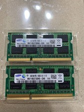 Samsung 8GB 2X4GB OF DDR3-1333MHz 2RX8 PC3-10600S-09-11-F3 Laptop RAM PC3-10600S