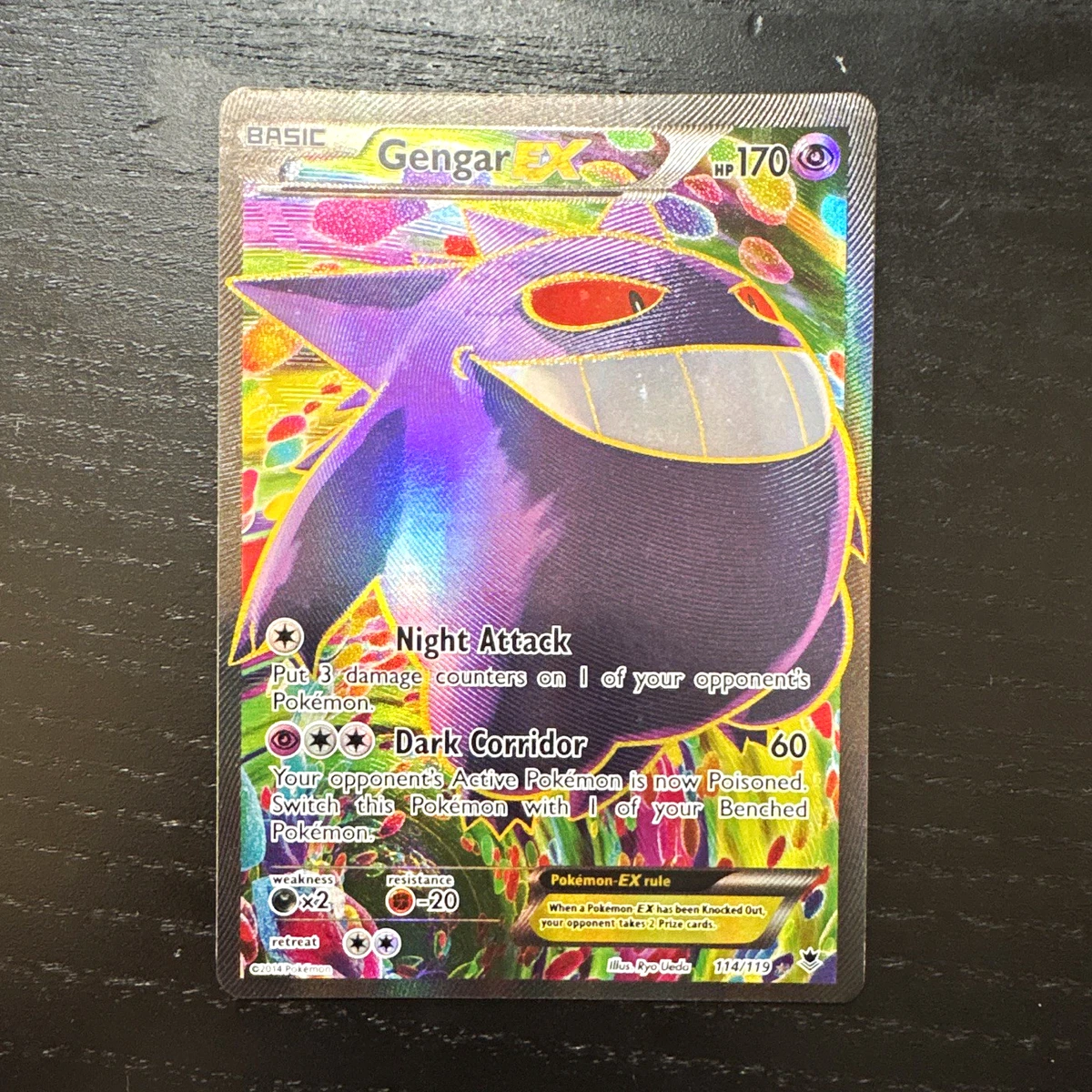 耿鬼神奇宝贝TCG 超罕见XY-Phantom Forces 个人收藏纸牌游戏卡| eBay