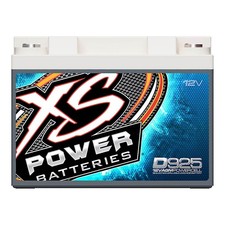 XS Power 12V AGM Battery 2000 Max Amps 641 Ca Car Audio Terminal Hardware D925