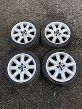 Mini Cooper S  R50 R52 R53 S-Spoke R85 17"  8 Spoke Alloy Wheels & Tyres 2000-14