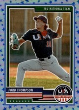 2023 Panini Stars & Stripes USA Baseball #17 Ford Thompson Stars