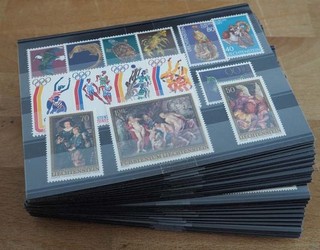 1976 Liechtenstein; 25 annate senza blocco nuovo di zecca/MNH ME 968