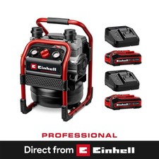 Einhell Cordless Silent Air Compressor 36V 8L Oil Free Professional With Battery