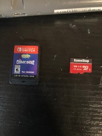 Nintendo Switch Lite 32GB Handheld System - Gray- Works Great! W/ Game and SDXC!