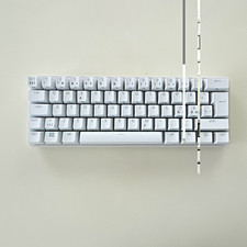 Razer Huntsman Mini Mercury Weiß USB RGB bel...