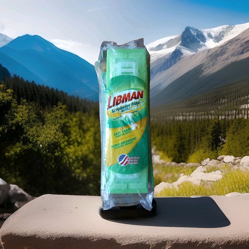 Libman Scrubster Mop Refill NEW IN PACKAGE MADE IN THE USA