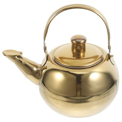 Stainless Steel Kettle Tea Stovetop Travel Induction Cooker Hot Pot
