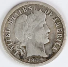 F 1909 O Barber Dime