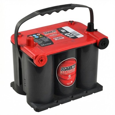 Optima Red Top 12V 44Ah Starterbatterie AGM Landmaschine RT U 3,7 DIN & GM Pole