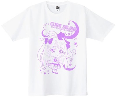 Star Twinkle PreCure Cure Selene T-Shirt White Size M
