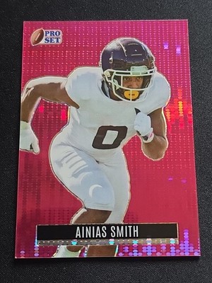 Ainias Smith 2023 Leaf Pro Set PINK Pulsar Refractor /3