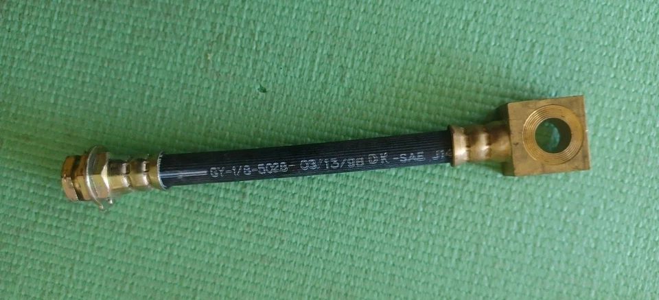 Brake Hydraulic Flex Hose Rear Fits Chrysler Dodge Plymouth 04383708 Foto 4 de 4