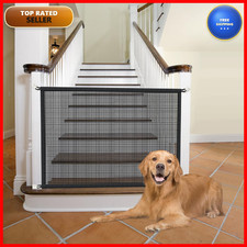 Cupount Dog Screen Mesh Gate For Stairs Pet Gates For The House For Doorways