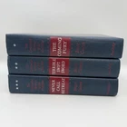 Bruce Catton Centennial History of the Civil War 3 Vol Set Doubleday Hardcover