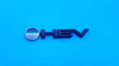 18 19 20 21 22 23 24 TOYOTA CAMRY HEV BLACK REAR EMBLEM BADGE SYMBOL OEM B33