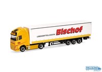 Herpa Bischof Volvo Fh Gl Xl Electric Gardinenplanensattelzug 319348