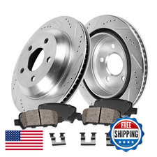 Callahan Brake Parts Rear Brake Kit For Acura Tsx - Rotors Ceramic