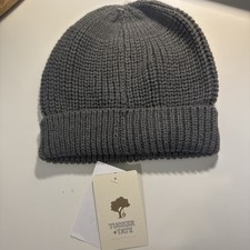 Tucker  Tate Baby Beanie Grey Cable Knit Hat One Size NEW 